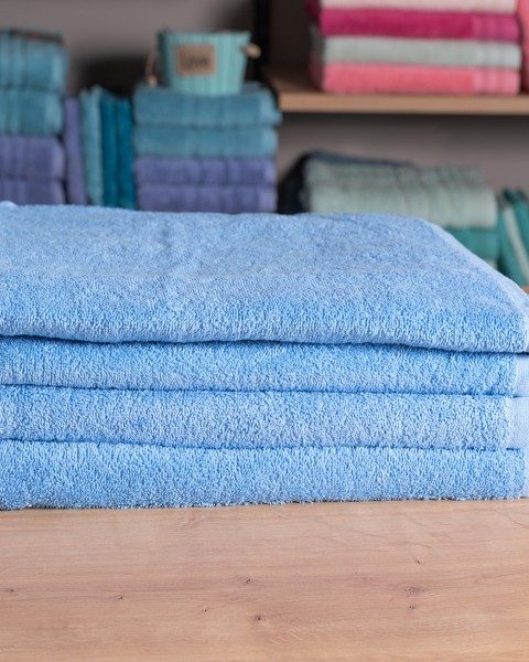 Πετσέτα Πισίνας ξενοδοχείου cozycotton (80x160) 450 γρ/μ² Αντιχλώριο Blue