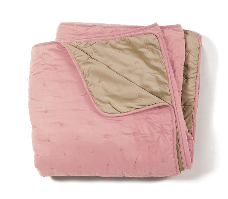 Κουβερλί υπέρδιπλο δυο όψεων Eng.Rose/Beige B-Color Collection – Nef-Nef 82473