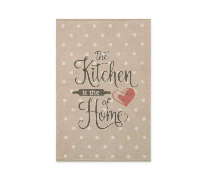 Πετσέτα κουζίνας βελουτέ 40×60 Heart Of Home Beige Kitchen Collection – Nef-Nef