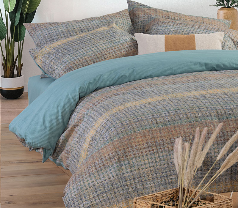 Σεντόνια Διπλά (Σετ) Nef Nef Smart Line Reflex Aqua
