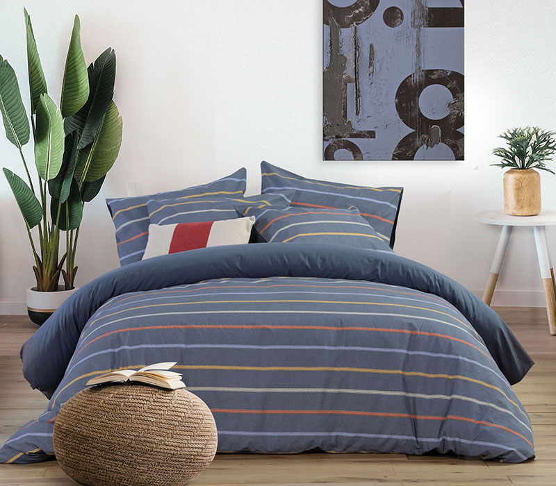 Σεντόνια Διπλά (Σετ) Nef Nef Smart Line Welder Denim