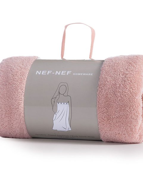 Πετσέτες Παρεό Σώματος 80x146 Nef-Nef Homeware Sandy pink