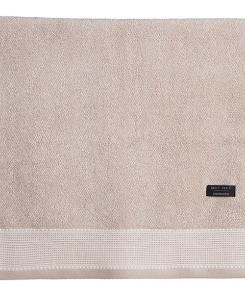 Πετσέτα Μπάνιου 70x140 Nef-Nef Homeware Elements Collection Plainis Beige