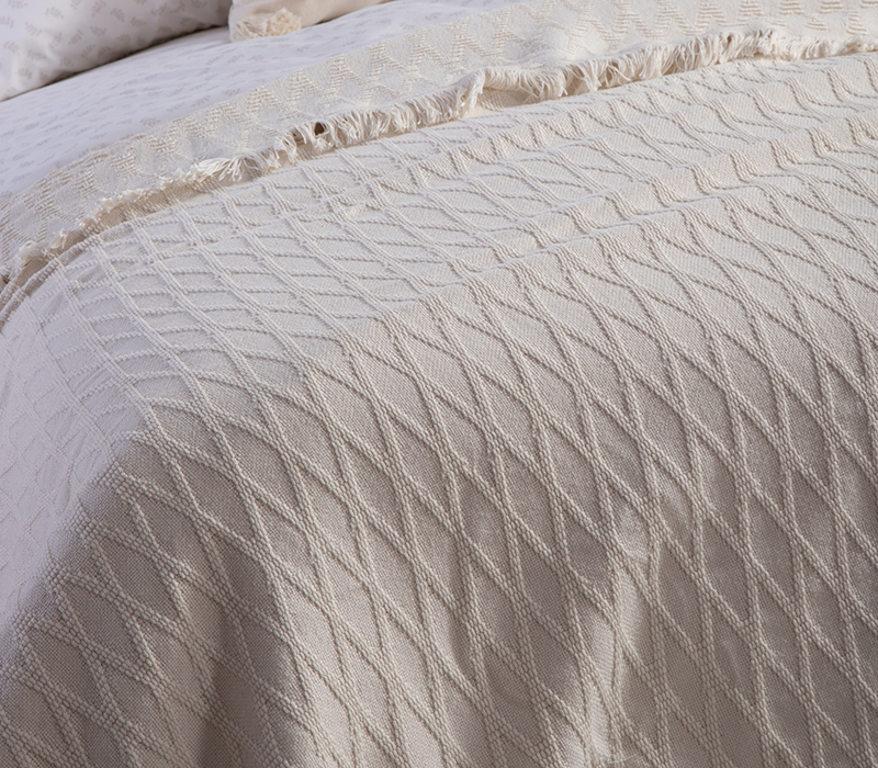 Κουβέρτα Υπέρδιπλη Nef-Nef Homeware Serenity Outlast Ecru