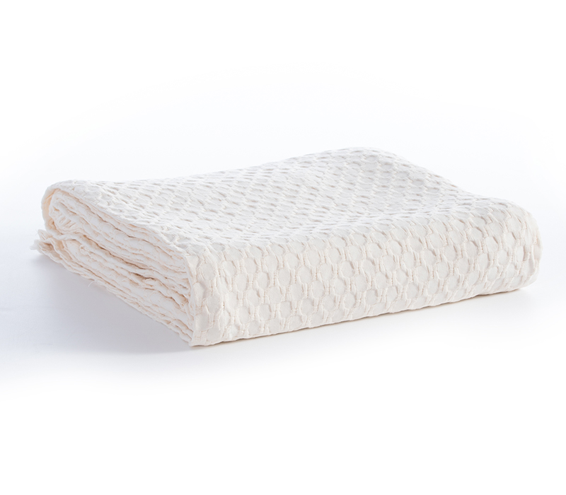 Κουβέρτα μονή πικέ 160×240 Elmer Ecru Bedcover Collection – Nef-Nef 155436