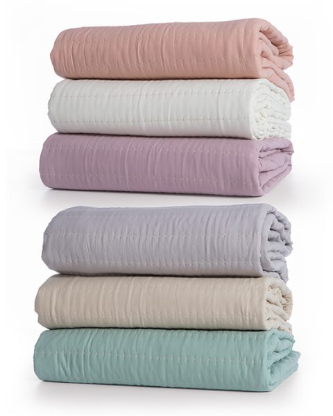 Κουβερλί Μονό 180x240 Nef-Nef Homeware Microfiber Colorfull, χρώμα aqua