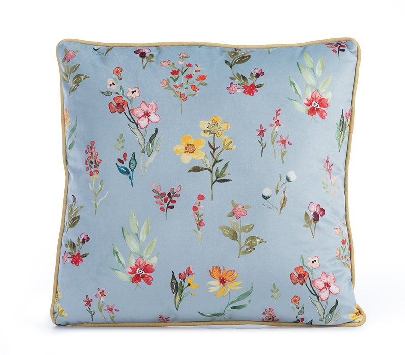 Μαξιλάρι Διακοσμητικό 45x45 Nef-Nef Homeware Awesome Garden Aqua