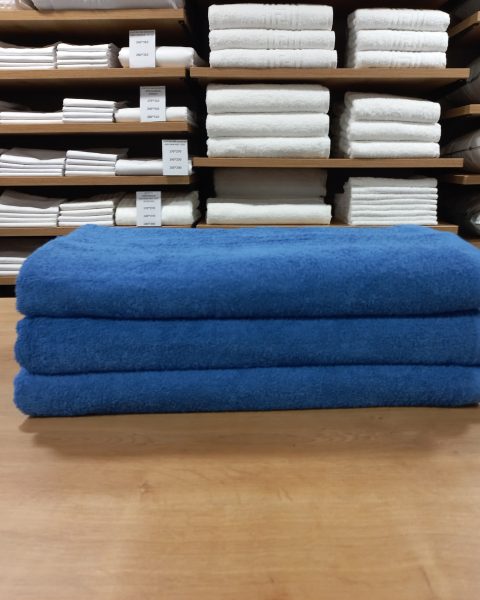 Πετσέτα Πισίνας ξενοδοχείου cozycotton (80x160) 450 γρ/μ² Αντιχλώριο Medium Blue