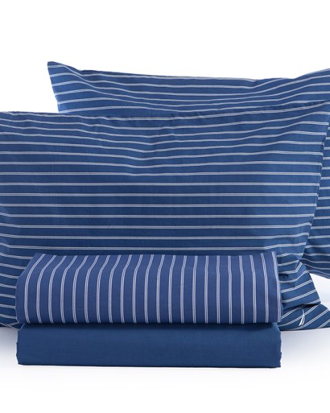 Σεντόνια Διπλά Nautica (Σετ) Nef-Nef Homeware Nau Coast True Navy