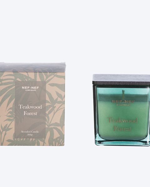 Αρωματικό Κερί Nef-Nef Homeware Teakwood Forest 200gr