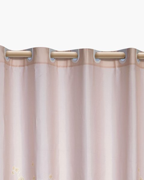 Κουρτίνα Μπάνιου 180x200 Nef-Nef Homeware FLORIVA Beige