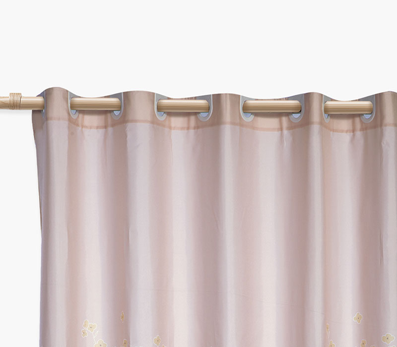 Κουρτίνα Μπάνιου 180x200 Nef-Nef Homeware FLORIVA Beige