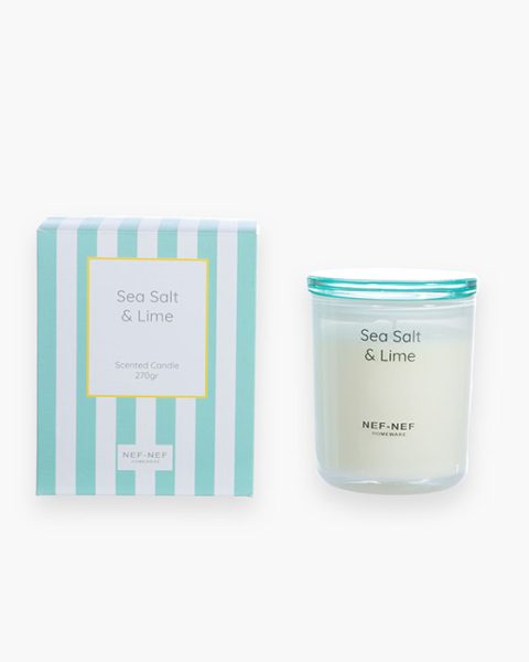 Αρωματικό Κερί Nef-Nef Homeware Sea Salt & Lime 270gr