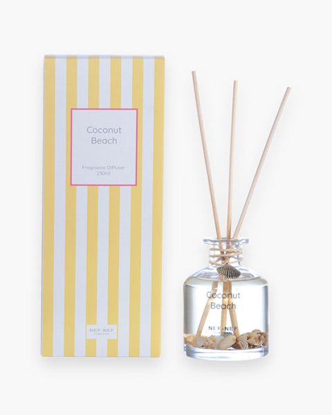 Αρωματικό Χώρου με Στίκς Nef-Nef Homeware 230ml Coconut Beach