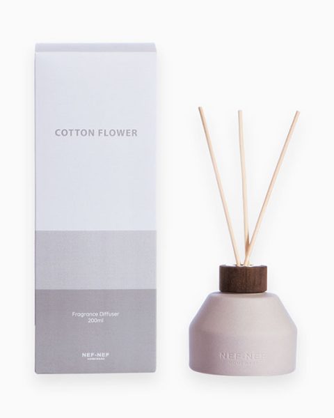 Αρωματικό Χώρου με Στίκς Nef-Nef Homeware 200ml Cotton Flower