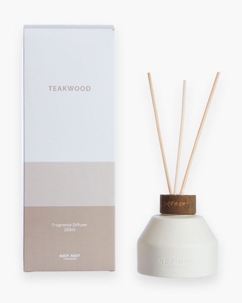 Αρωματικό Χώρου με Στίκς Nef-Nef Homeware 200ml Teakwood 26