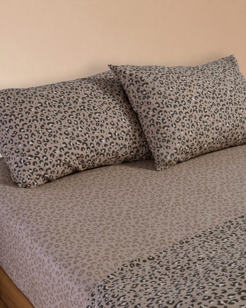 Σεντόνια Διπλά (Σετ) Nef-Nef Homeware WILD BEIGE