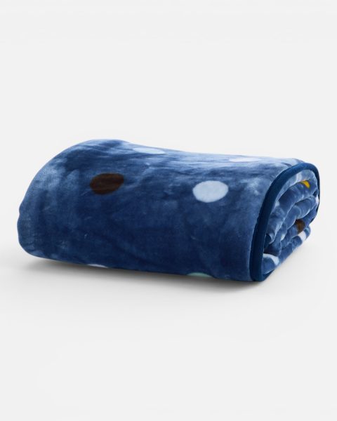 Παιδική Κουβέρτα Μονή 160Χ220 Nef-Nef Homeware Dots Blue