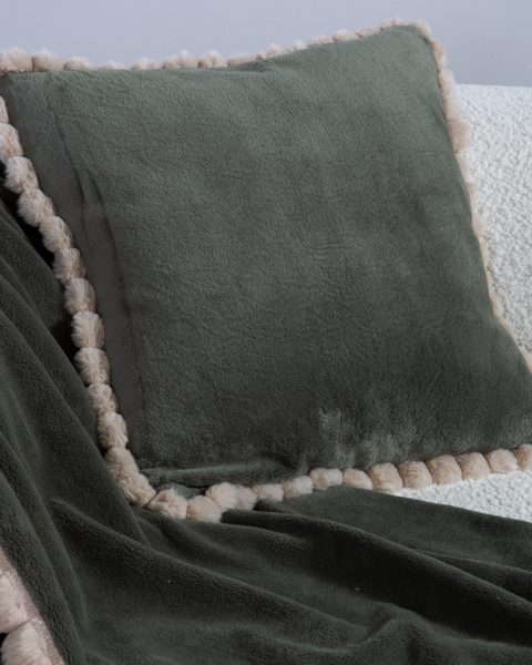 Μαξιλάρι Διακοσμητικό 45x45 Nef-Nef Homeware Pompozia Green