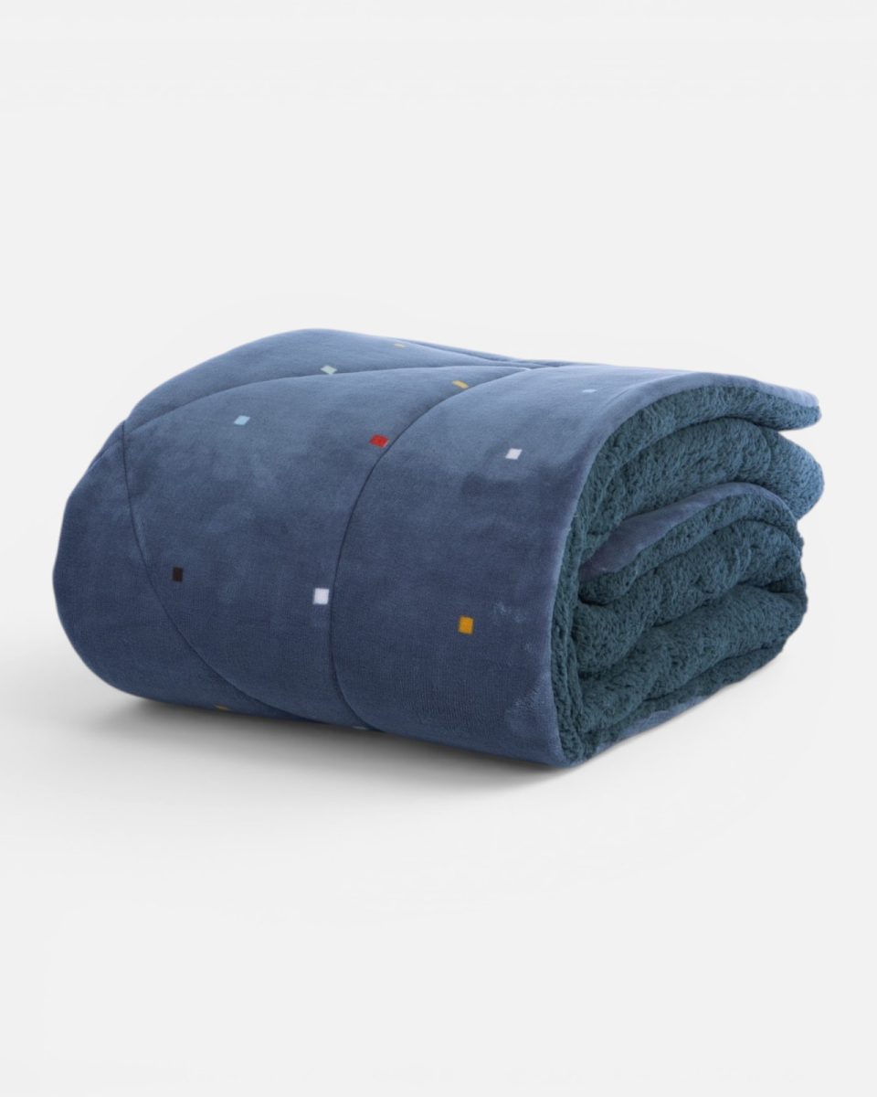 Κουβερτοπάπλωμα Μονό 160x220 Nef-Nef Homeware Dots Blue