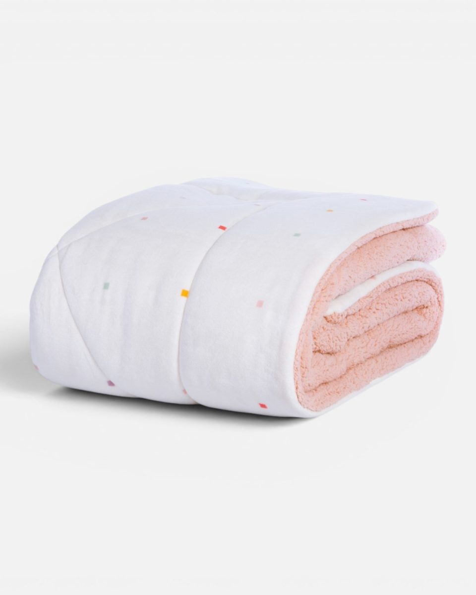 Κουβερτοπάπλωμα Μονό 160x220 Nef-Nef Homeware Dots Ecru