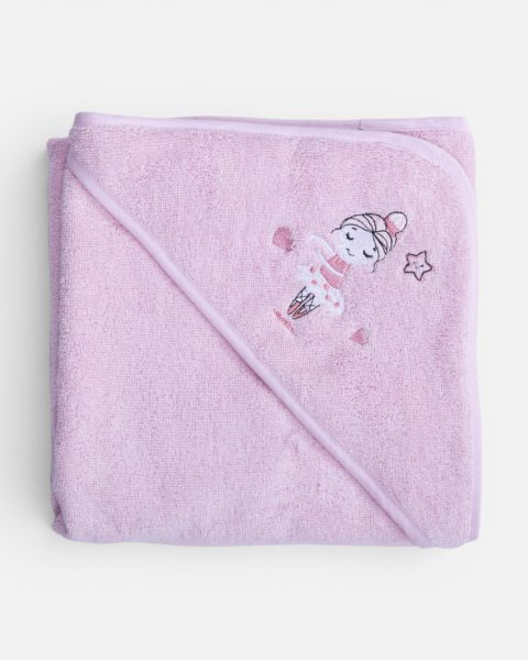 Βρεφική Κάπα 75x75 Nef-Nef Homeware Ballerine World Lilac