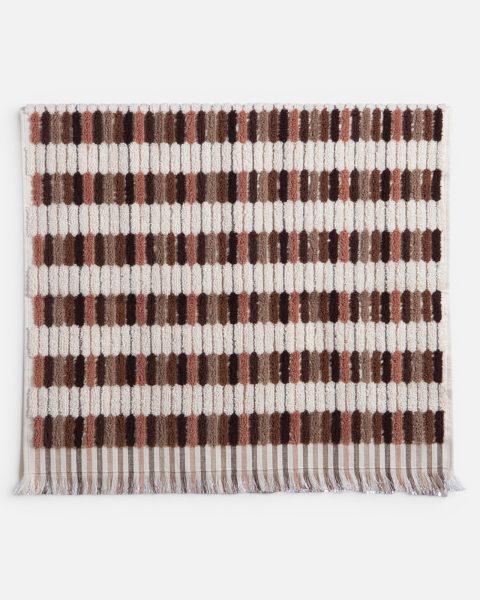 Πετσέτα Μπάνιου 70x140 Nef-Nef Homeware Trivial Ecru/Terra