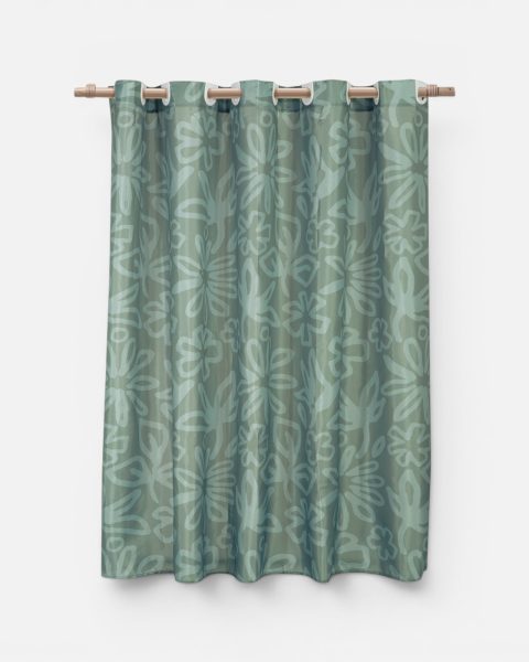 Κουρτίνα Μπάνιου 180x200 Nef-Nef Homeware Harmony Green