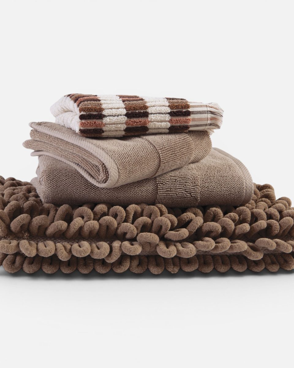 Ταπέτο μπάνιου 50x80 Nef-Nef Homeware Audrey Mocca