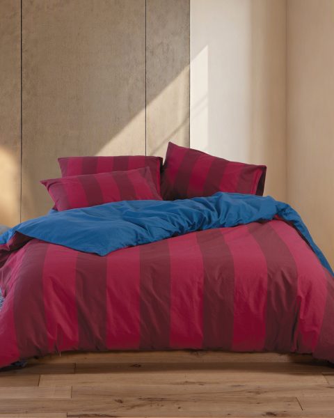 Παπλωματοθήκη Υπέρδιπλη (Σετ) Nef-Nef Homeware Casual Coreo Bordo