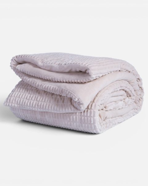 Κουβερτοπάπλωμα Μονό 160x220 Nef-Nef Homeware Elaisa Cream