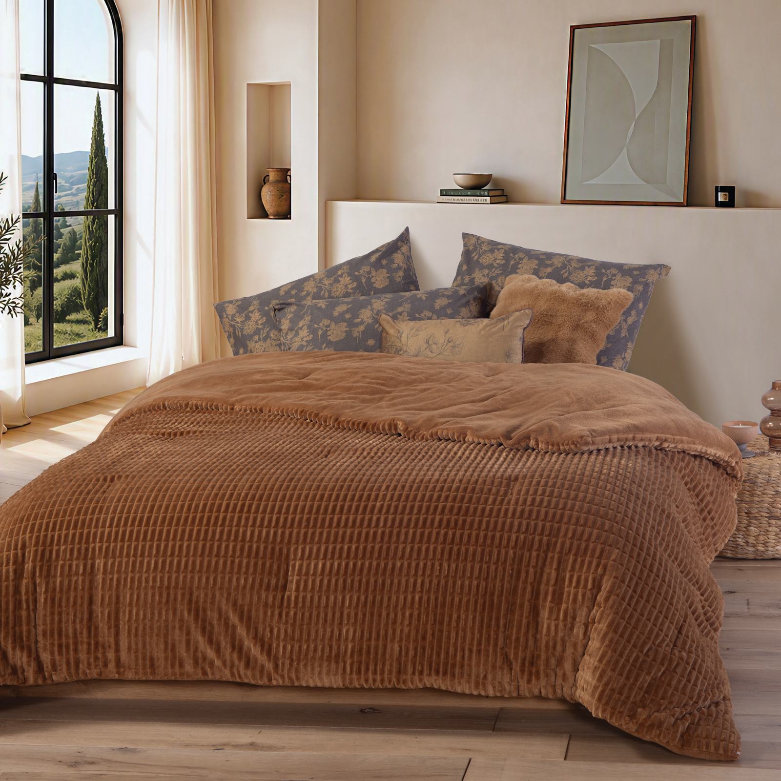 Κουβερτοπάπλωμα Υπέρδιπλο 240x220 Nef-Nef Homeware Elai